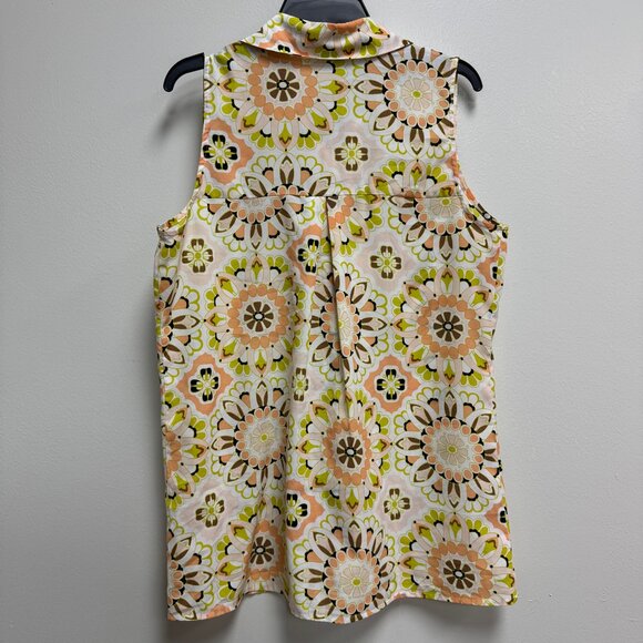 Brand Anne Taylor sleeveless button down women’s size small - Picture 4 of 5